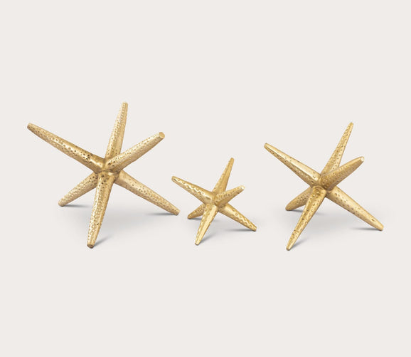 Star Jacks Decorative Object Set of 3 by Elk Home