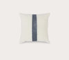 Steam Sea Fog Blue Ivory Throw Pillow by Villa by Classic Home