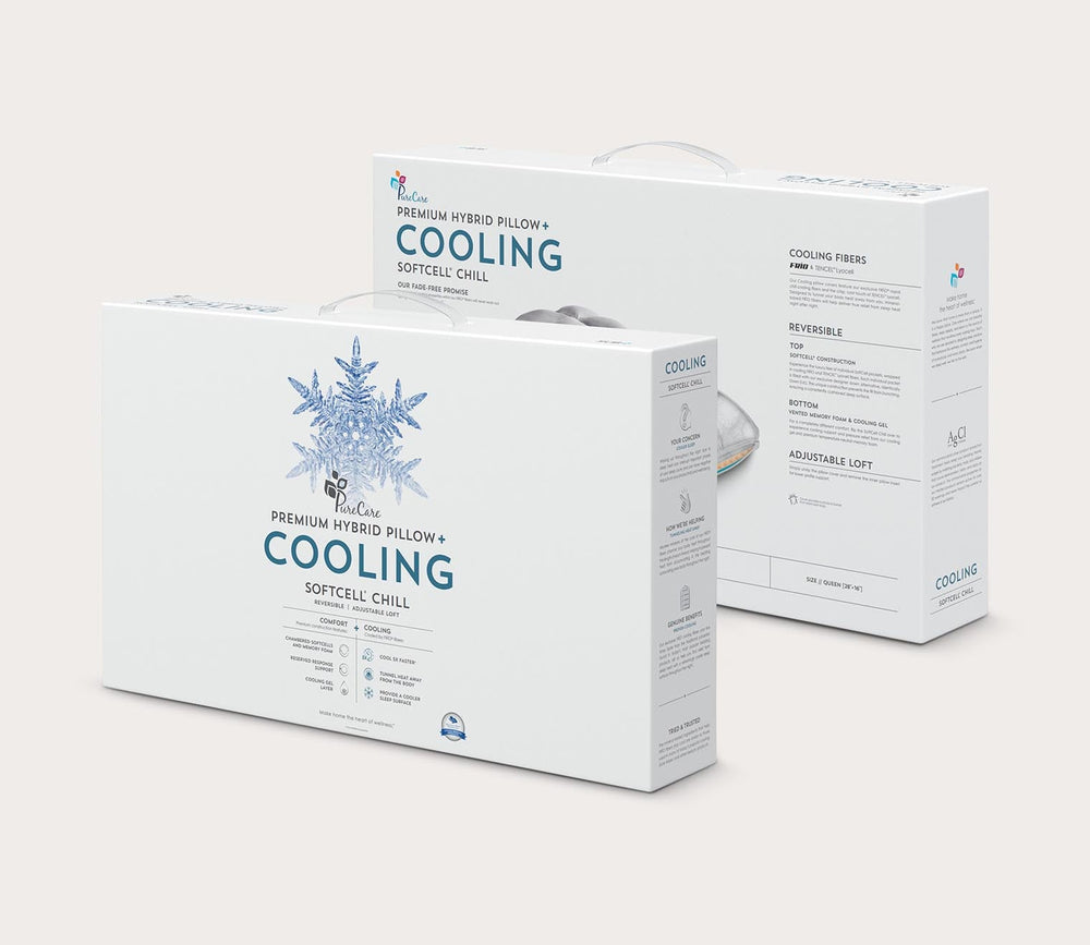 SUB-0° SoftCell Chill Hybrid Pillow by PureCare