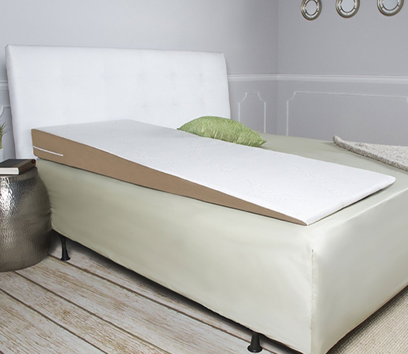 Super Slant Bed Wedge Memory Foam Pillow by Avana