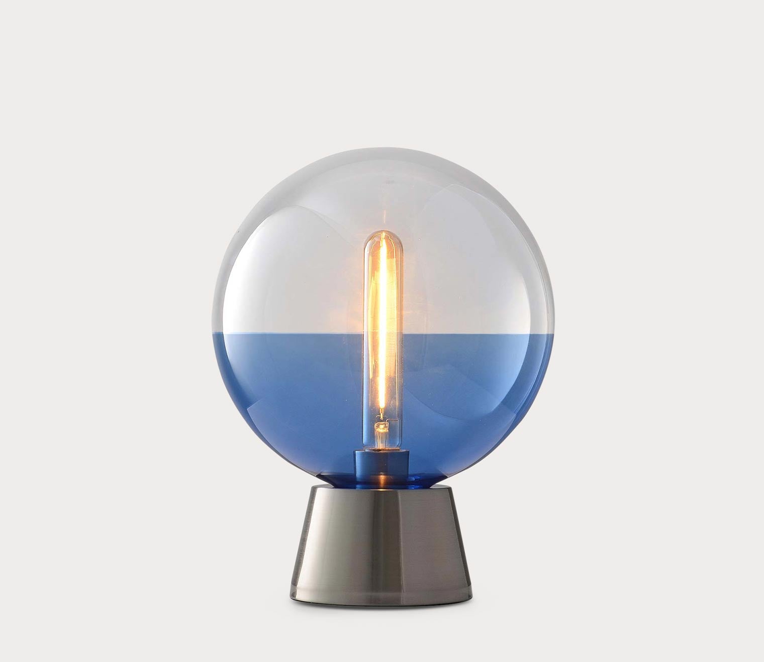 Surfrider Ocean Blue Table Lamp by Nova Lighting
