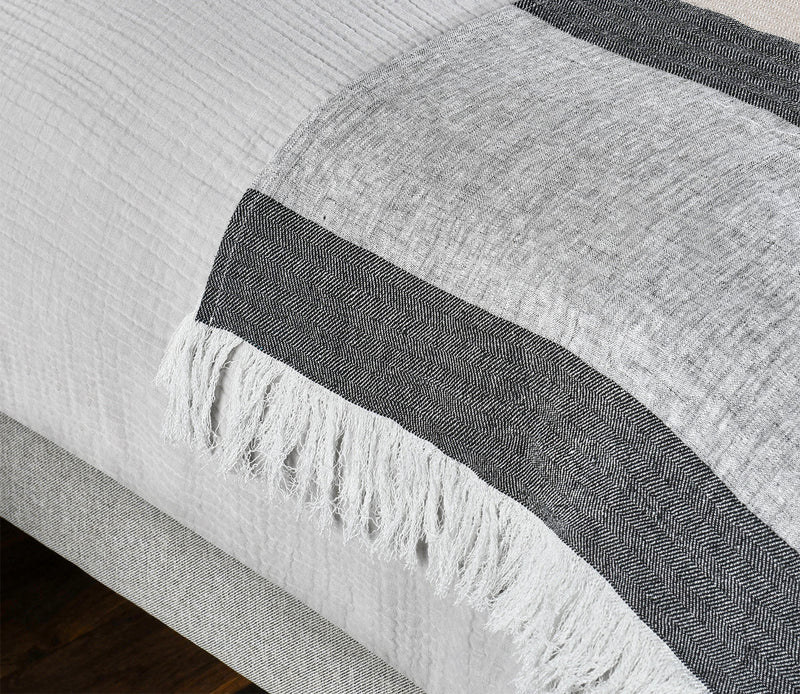 Villa by Classic Home Talara Crafted Throw Blanket - Image 4