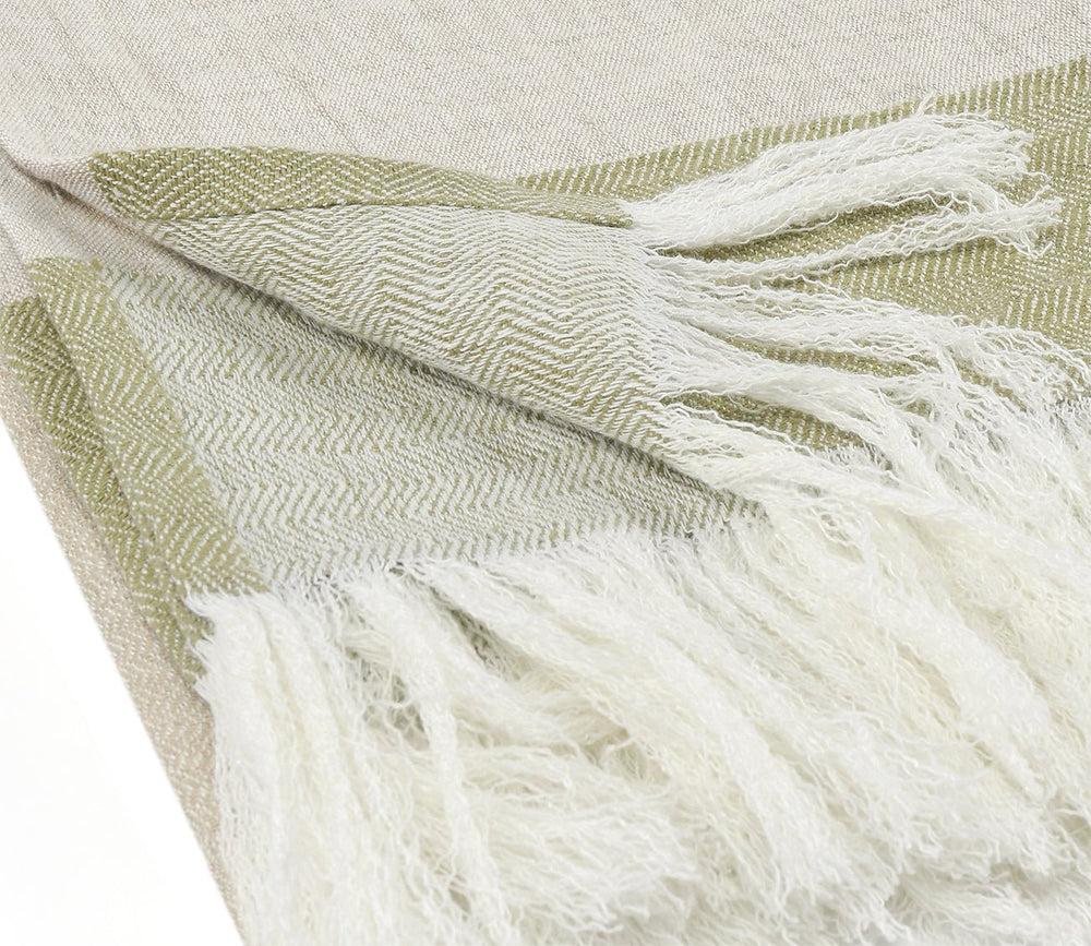 Talara Crafted Throw Blanket by Villa by Classic Home