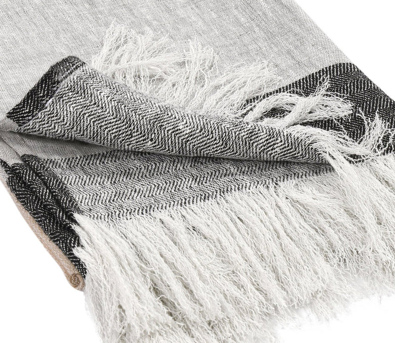 Villa by Classic Home Talara Crafted Throw Blanket - Image 5