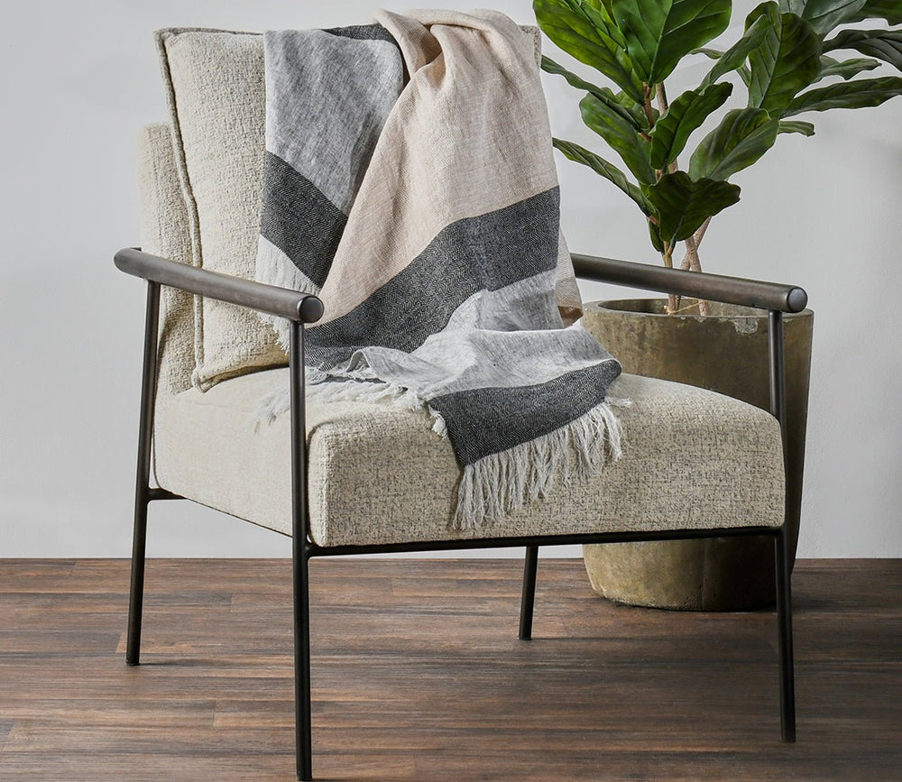 Talara Crafted Throw Blanket by Villa by Classic Home