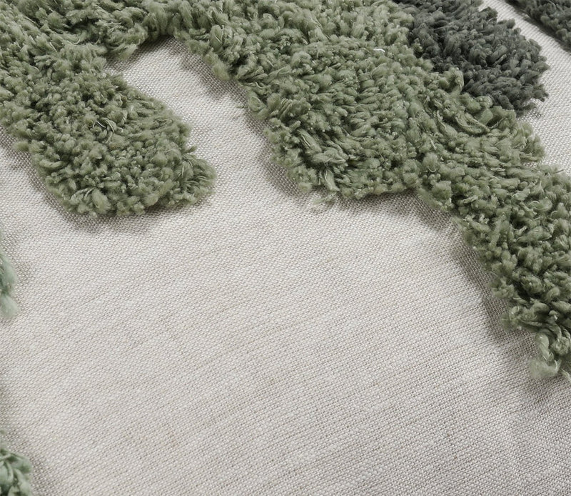 Villa by Classic Home Talum Sage Natural Throw Pillow - Image 2