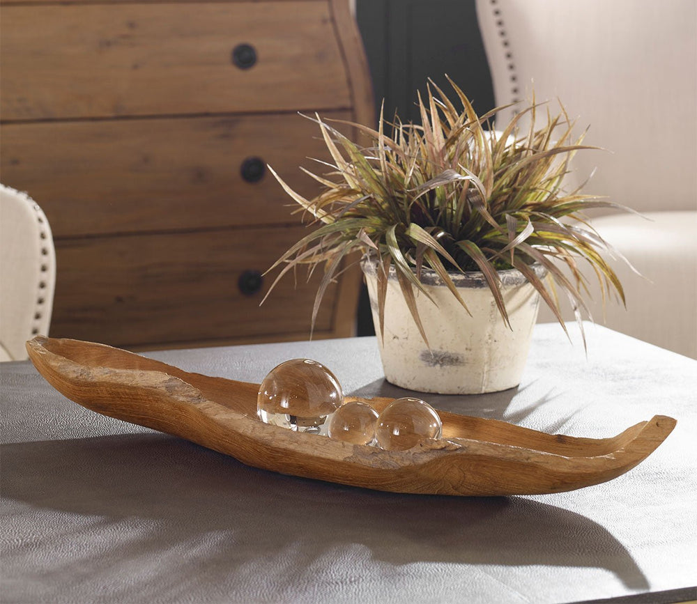 Teak Leaf Bowl by Uttermost