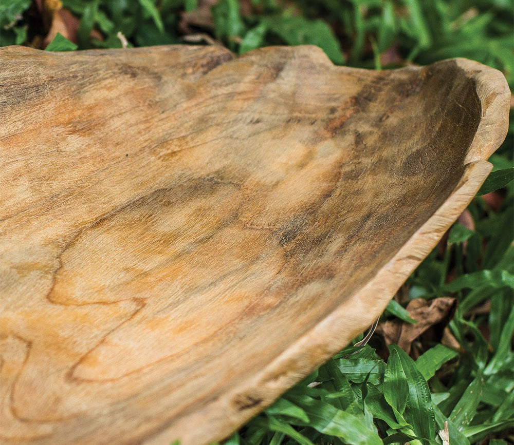 Teak Leaf Bowl by Uttermost