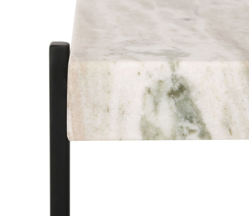 Safavieh Tenzin Stone Top Accent Table - Image 3