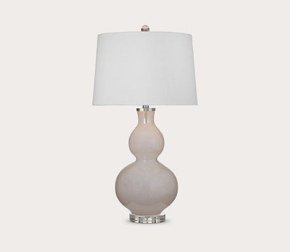 Thayer Glass Table Lamp by Bassett Mirror