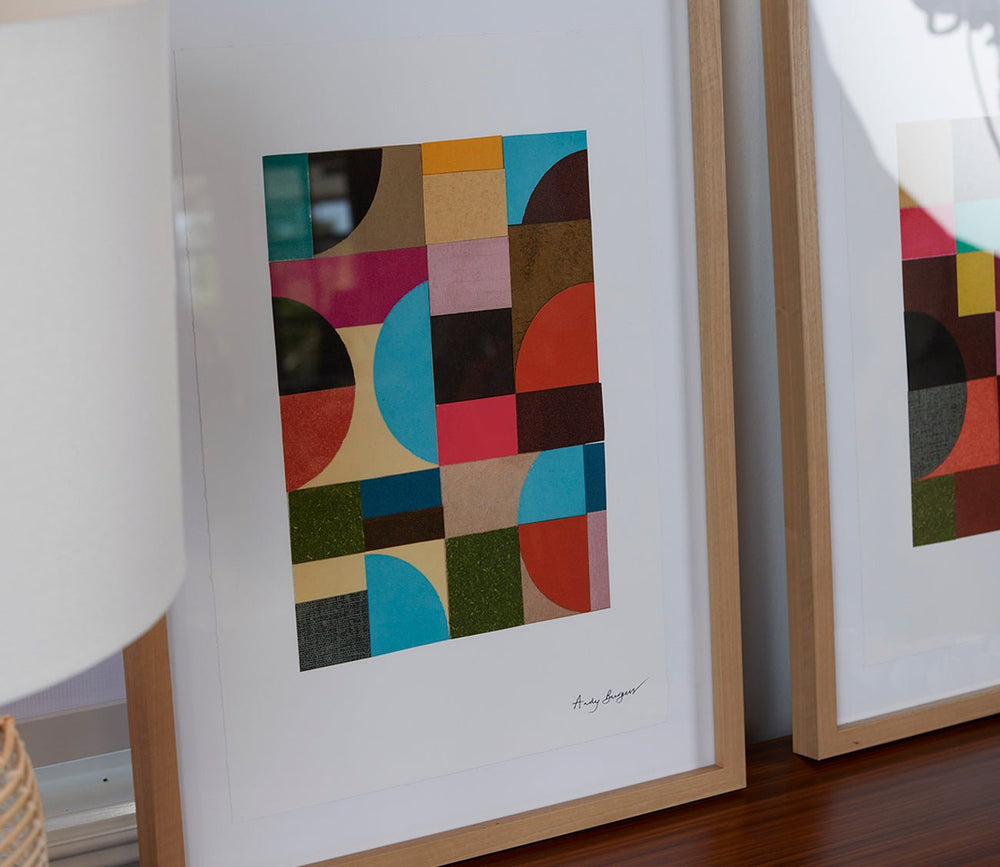 The Blue Quarter Digital Print by Grand Image