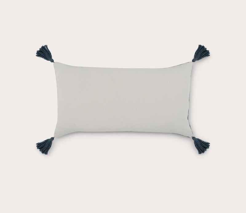 Villa by Classic Home Tide Blue Throw Pillow - Image 8