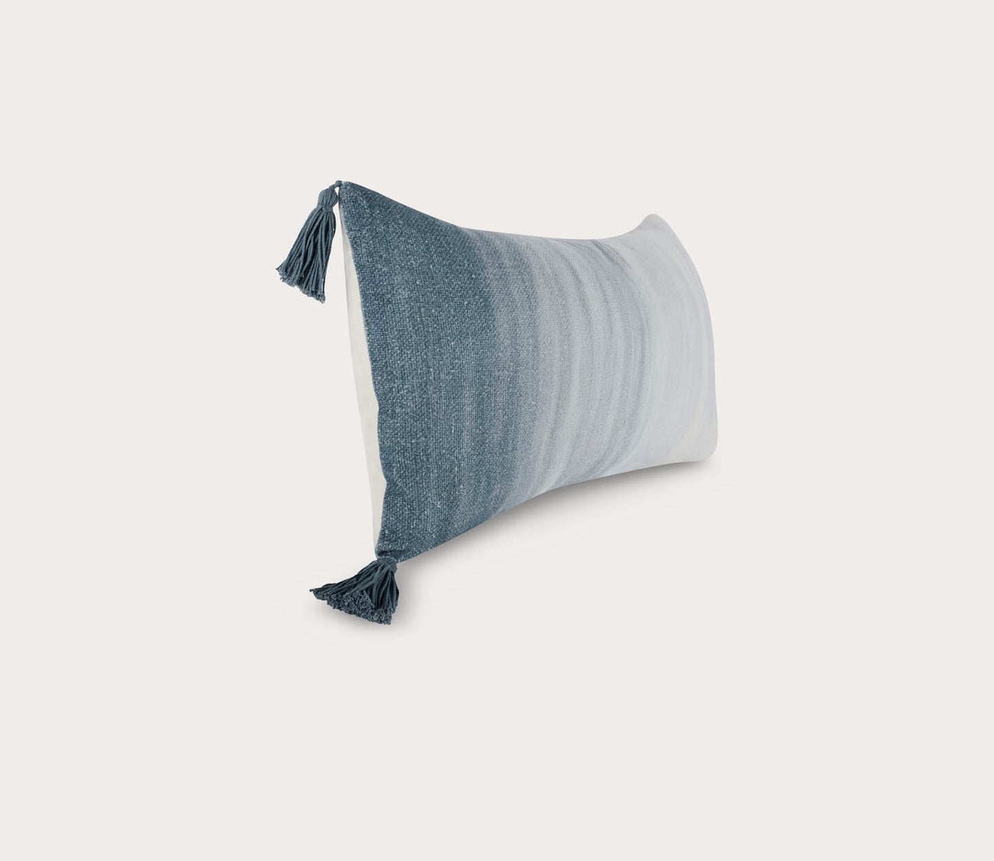 Tide Blue Throw Pillow by Villa by Classic Home
