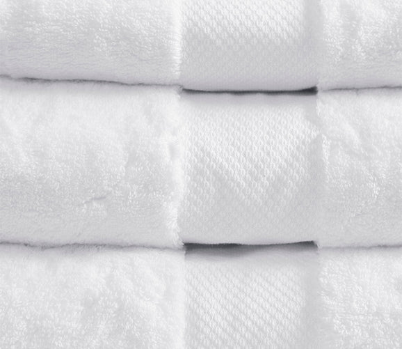 Madison Park Signature - Turkish Cotton 6 Piece Bath Towel Set - White