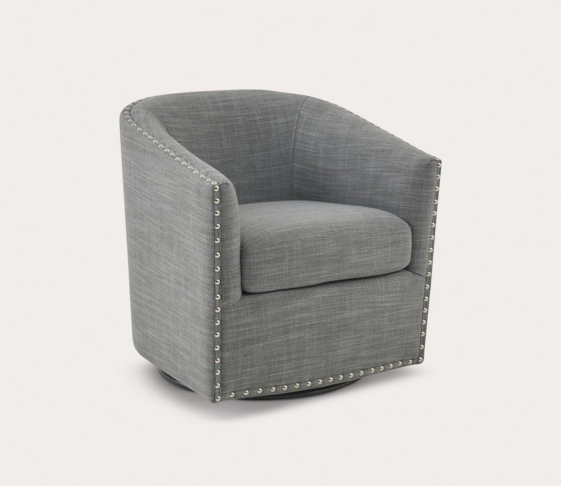 Madison Park Tyler Swivel Accent Chair - Image 12