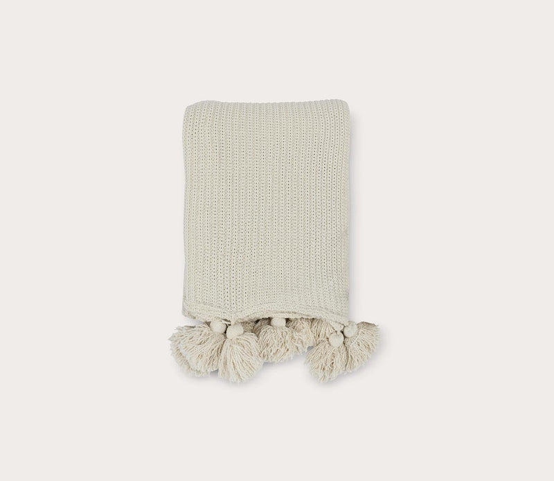 Villa by Classic Home Veda Knit Throw Blanket - Image 4