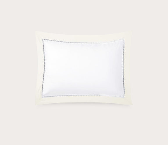 Walton Organic Cotton Sateen Pillowcase by Yves Delorme