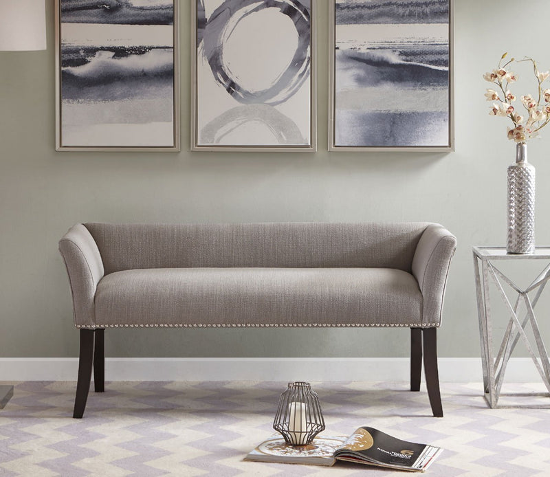 Madison Park Welburn Upholstered Accent Bench - Image 3