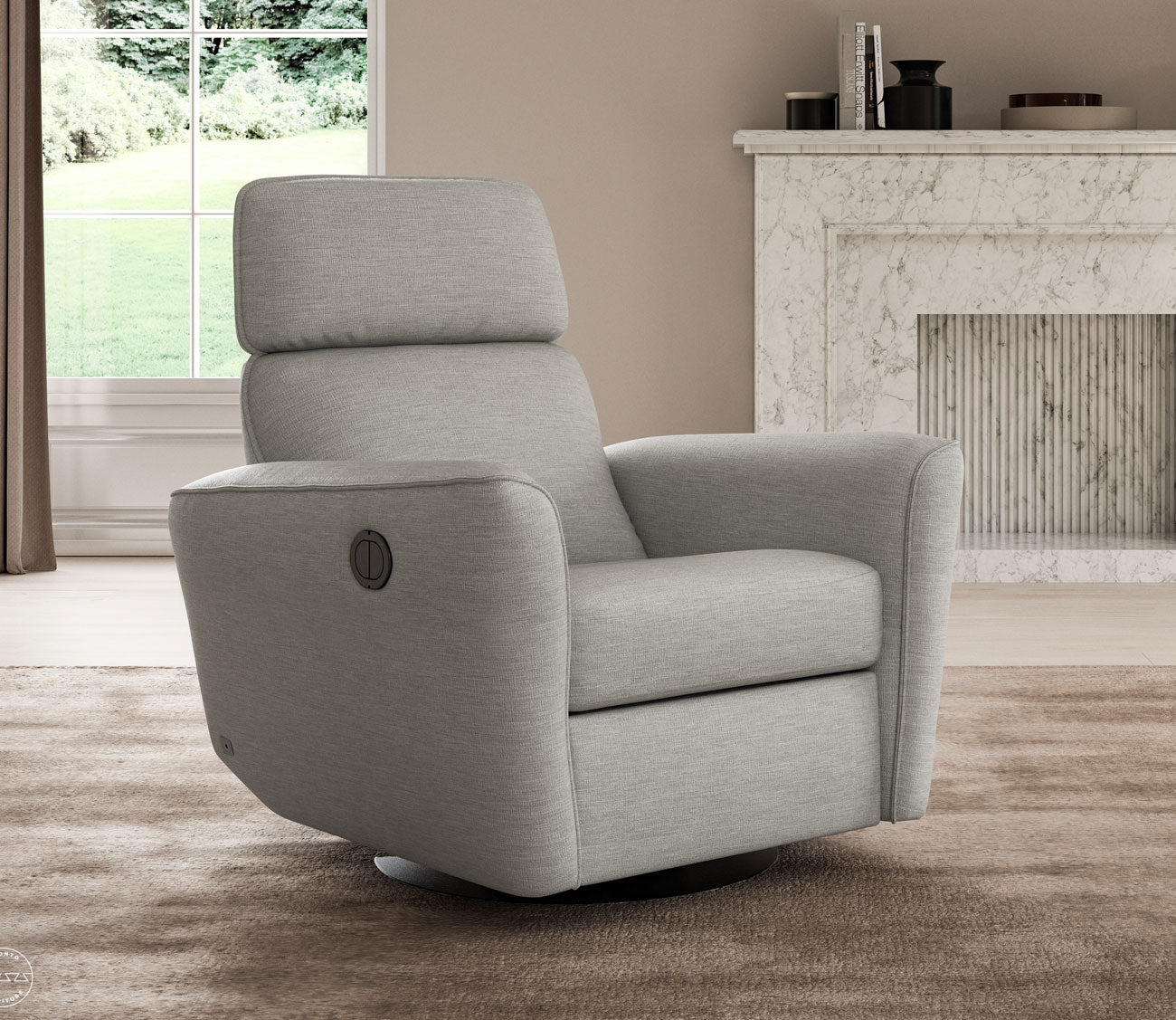 Welted Lounger Recliner Chair by Luonto