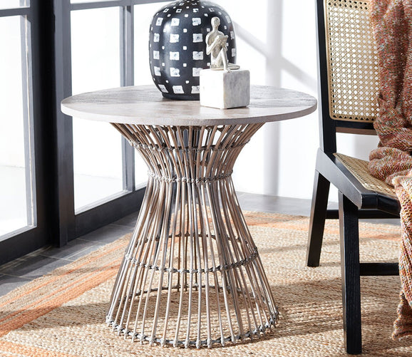 Whent Round Accent Table by Safavieh