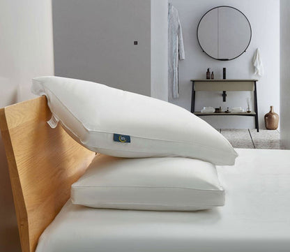 White Down Fiber Side Sleeper Pillow by Serta