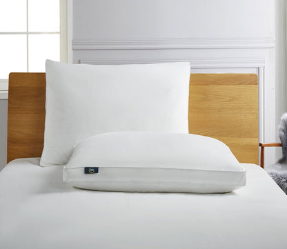 White Goose Feather and Down Fiber Side Sleeper Pillow 2-Pack by Serta
