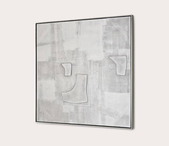 Whiten I Abstract Wall Art by Elk Home