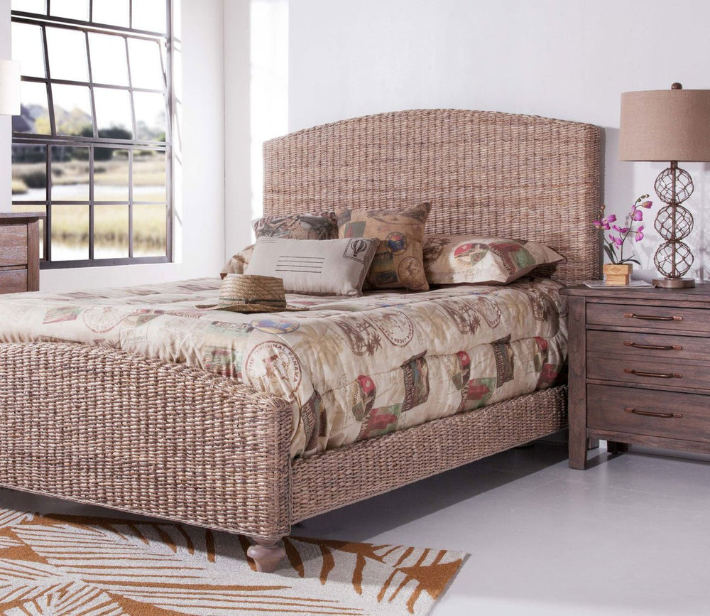 Woven Banana Leaf Headboard by Palmetto Home