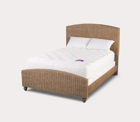 Woven Banana Leaf Low Profile Bed by Palmetto Home