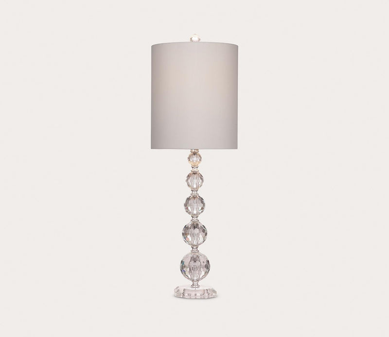 Bassett Mirror Zenia Glass Table Lamp - Image 2